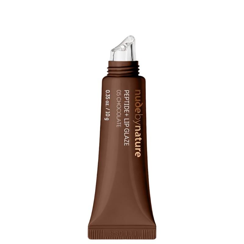 Nude by Nature Peptide Lip Glaze 10g 05 Chocolate