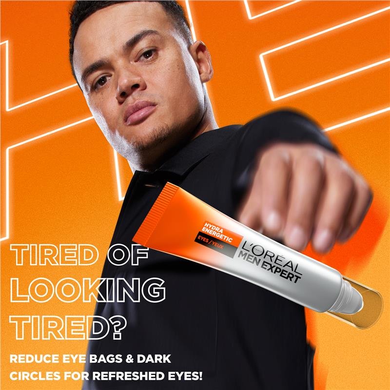 L'Oreal 欧莱雅 男士劲能清爽走珠眼霜 10ml