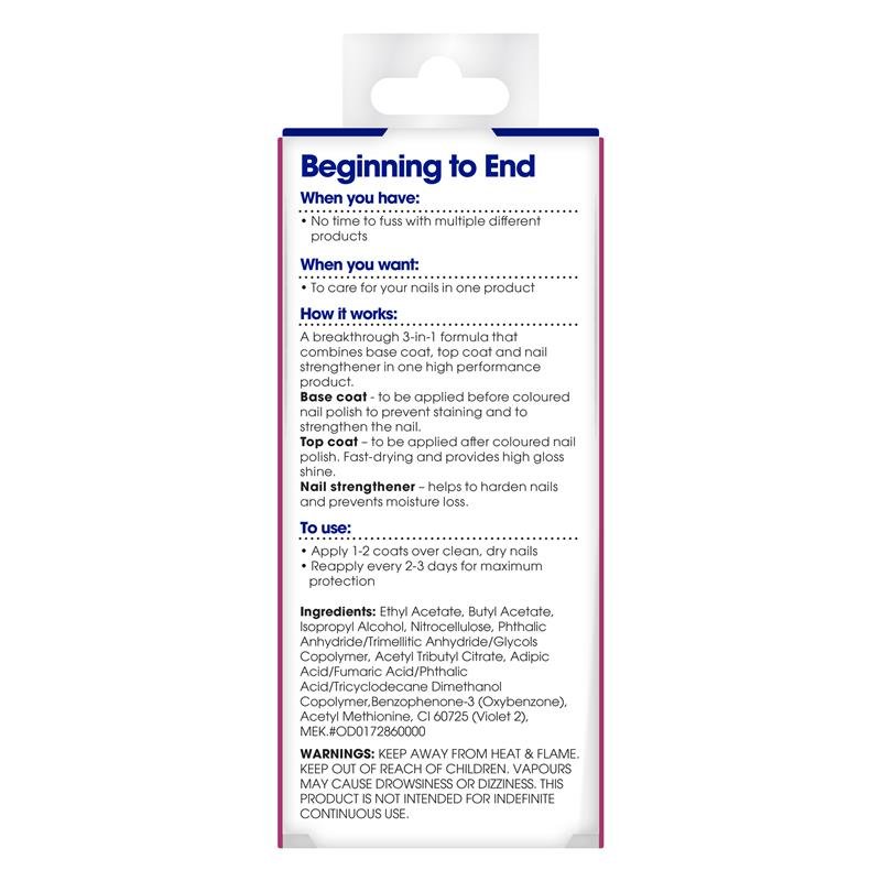 Manicare Salon Strength Nail Treatment Beginning To End 12ml