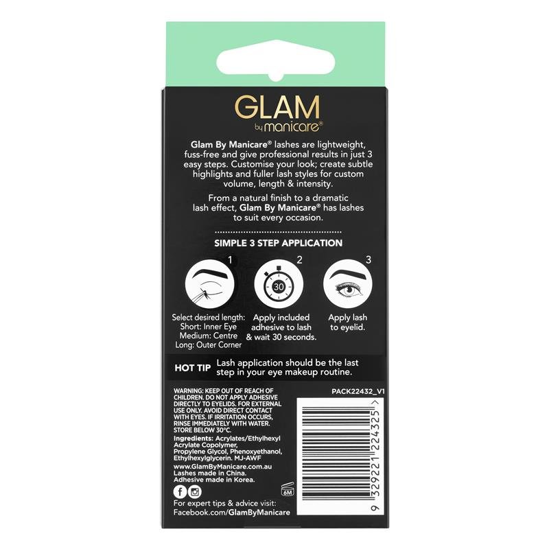 Glam By Manicare Demmie Individual Lashes