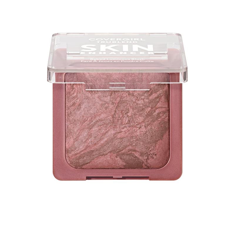 Covergirl Trublend Skin Enhancer Baked Luminous Blush 410 Rose Latte 8g