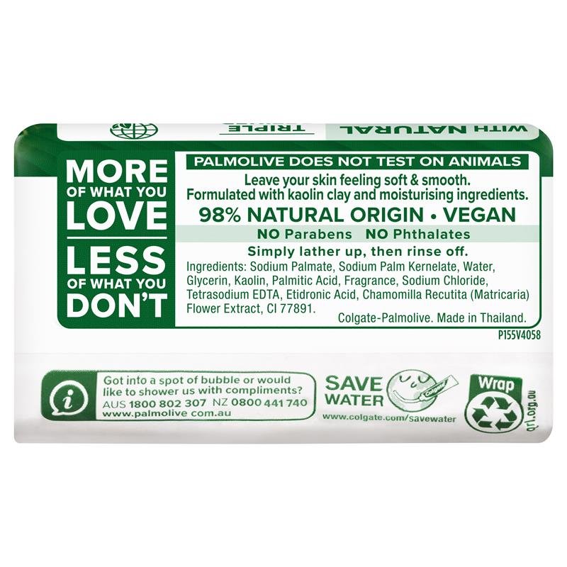 Palmolive Naturals Balanced & Mild Bar Soap Chamomile Extracts 4 x 90g