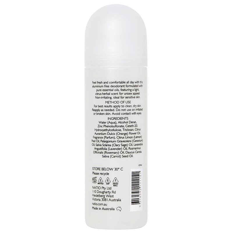Natio Aromatherapy Aluminium Free Roll-On Deodorant 100ml