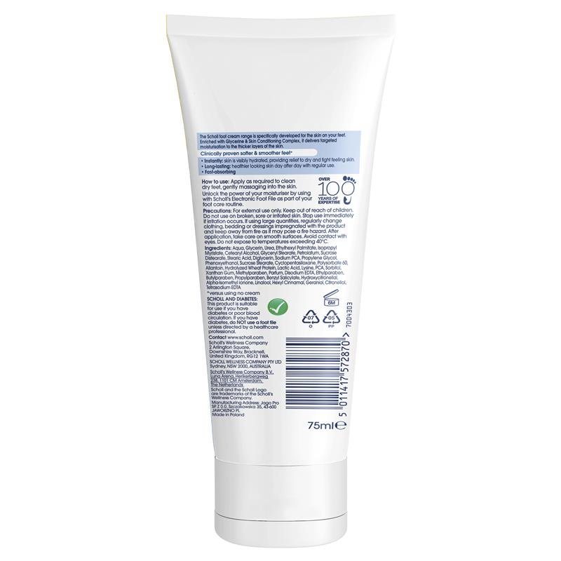 Scholl ExpertCare Hydration Boost Foot Cream 75ml