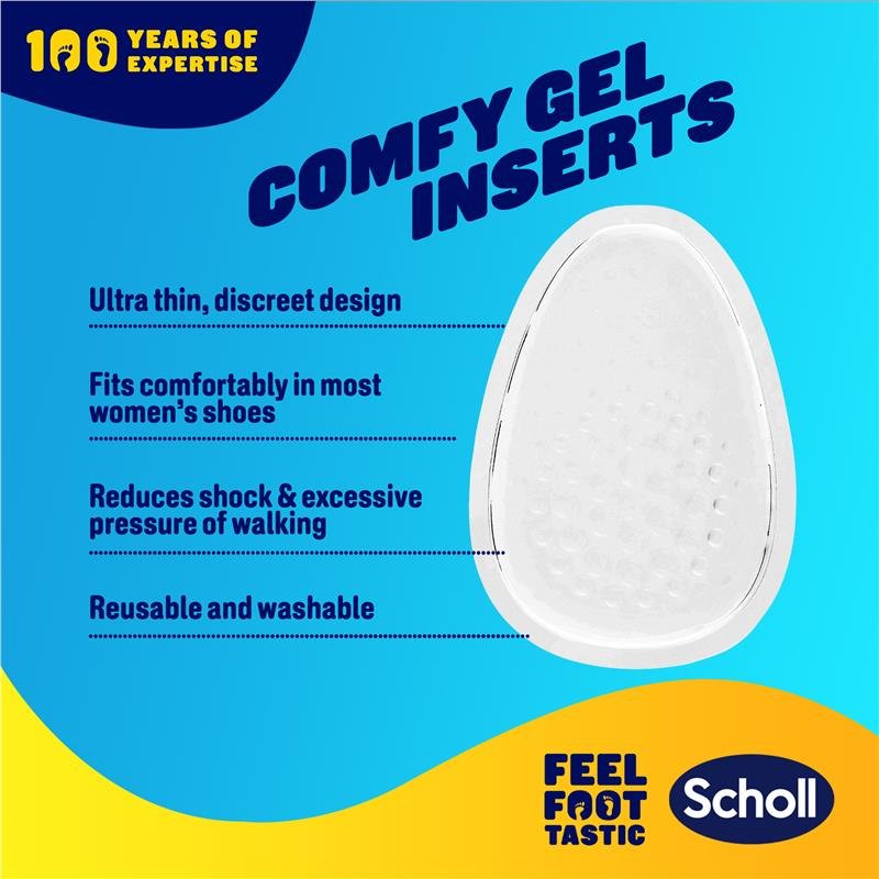 Scholl Party Feet Gel Heel Cushions
