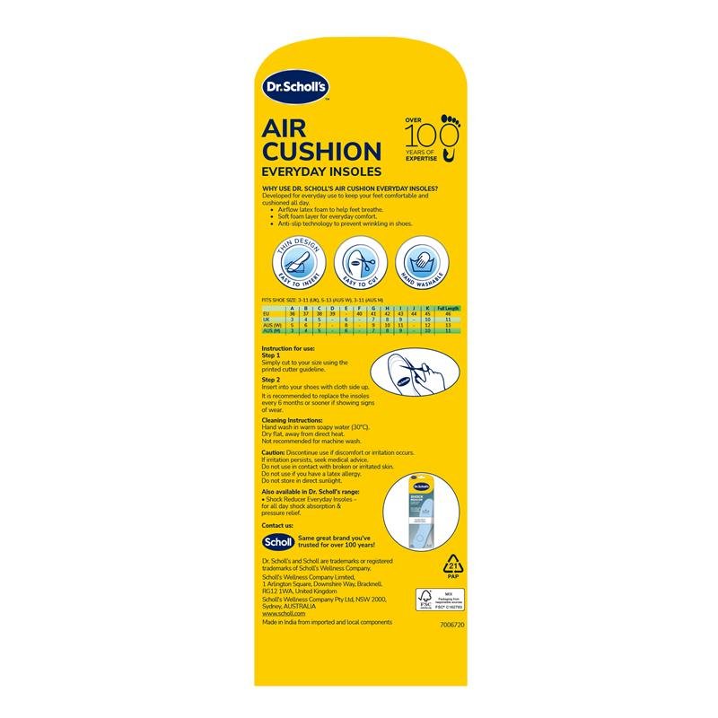 Dr.Scholls Air Cushion Daily Insole