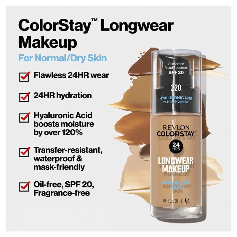 Revlon Colorstay Makeup Foundation For Normal/Dry Skin Buff