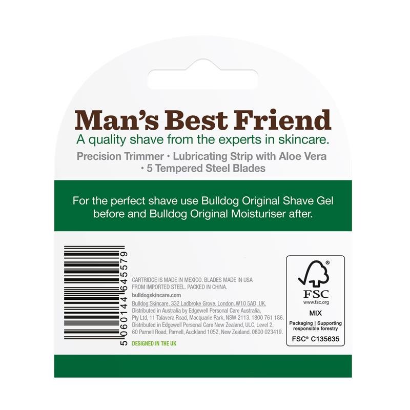 Bulldog Original Steel Blades 4 Pack