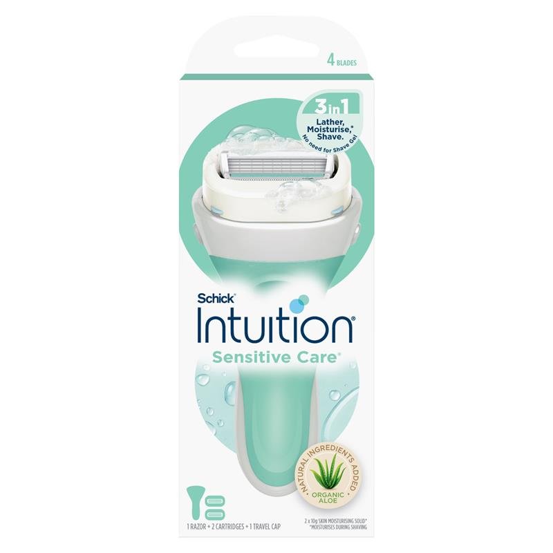 Schick Intuition Naturals Sensitive Care Kit