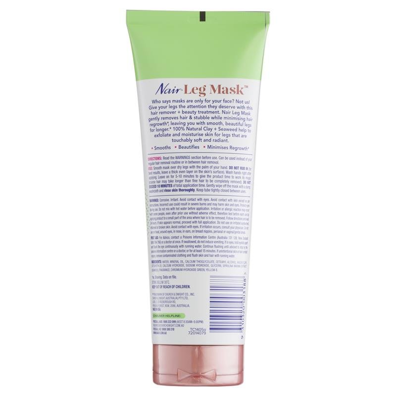 Nair Leg Mask Hair Removal + Beauty Treatment 227g