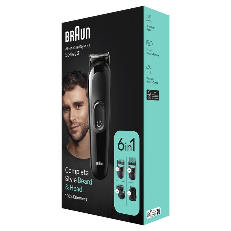 博朗 Braun 六合一多功能理容套装 MGK3420