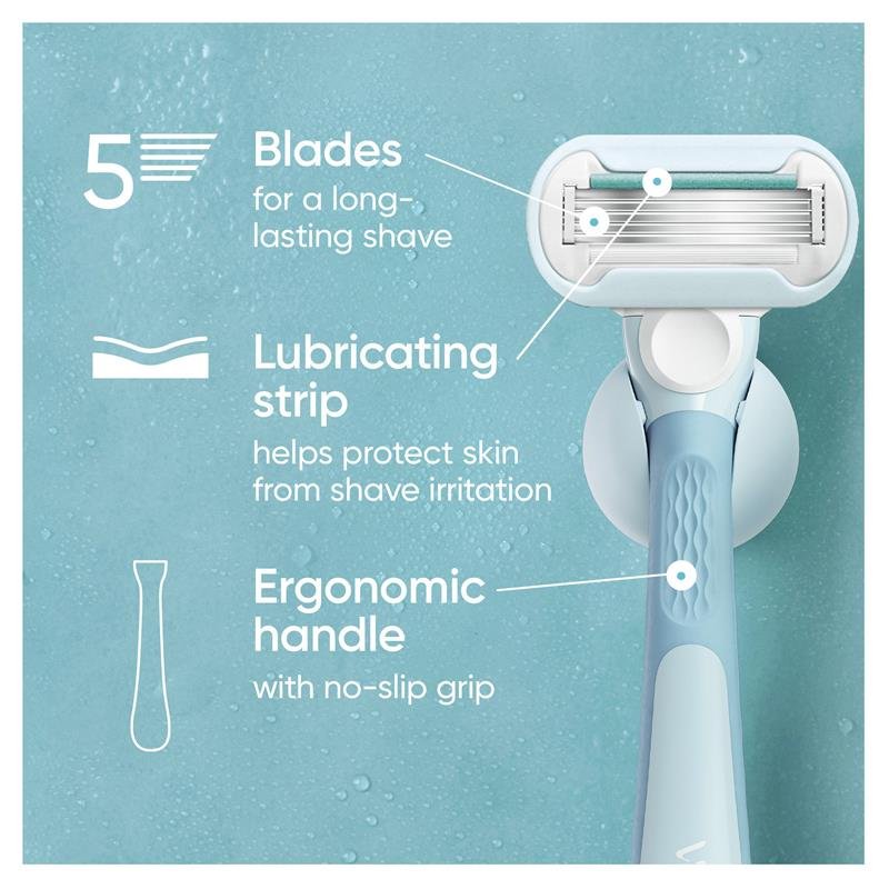 Gillette Venus Deluxe Smooth Sensitive Refills 8 Pack