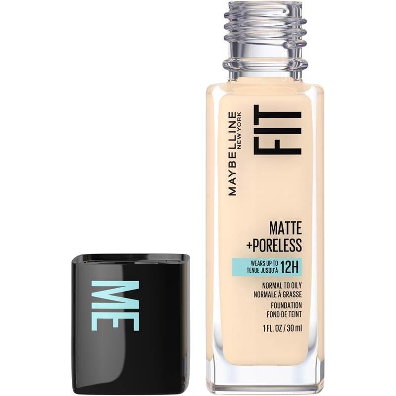 Maybelline Fit Me Matte & Poreless Mattifying Liquid Foundation - Porcelain 110