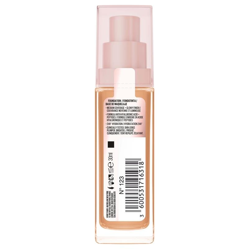 Maybelline Lifter Plump & Glow Foundation 123