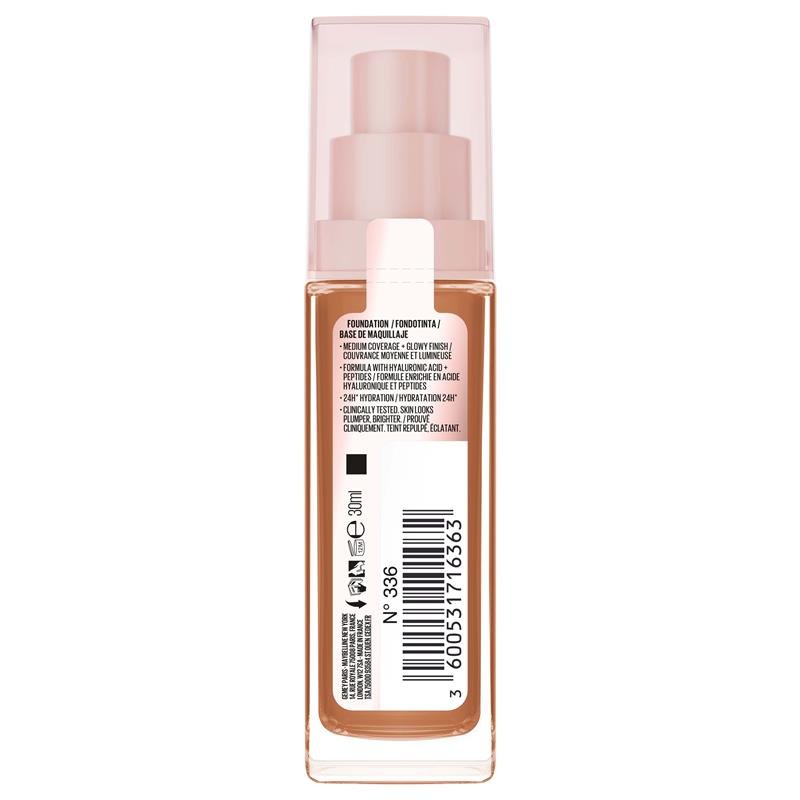 Maybelline Lifter Plump & Glow Foundation 336