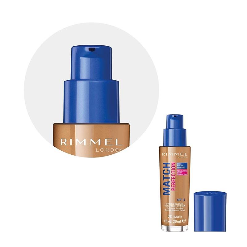 Rimmel Match Perfection Foundation Noisette 501