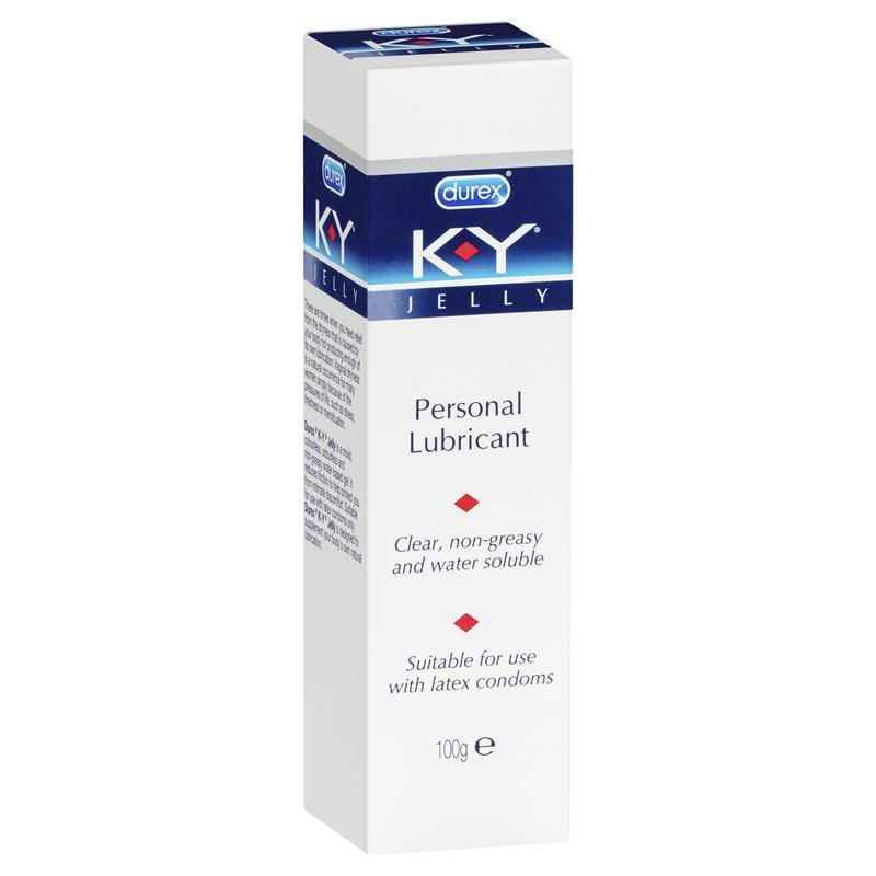 Durex K-Y Jelly Personal Intimate Gel Lubricant 100g