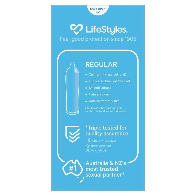 LifeStyles Condoms Regular 40 Pack