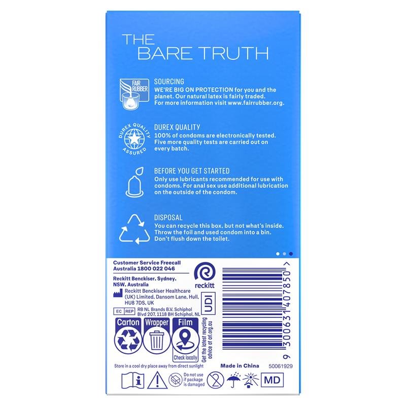 Durex Regular Condoms Original 10 Pack
