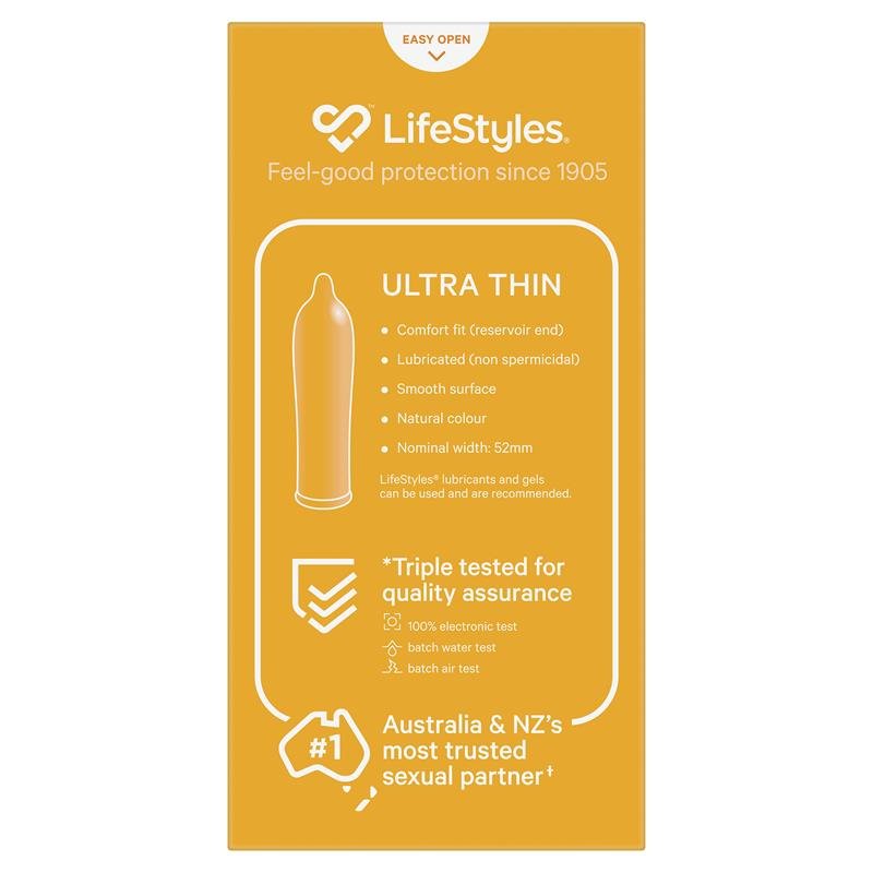 LifeStyles Condoms Ultra Thin 20 Pack