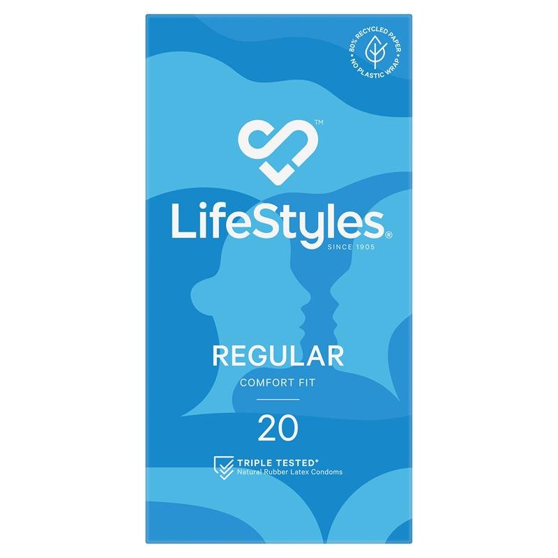 LifeStyles Condoms Regular 20 Pack