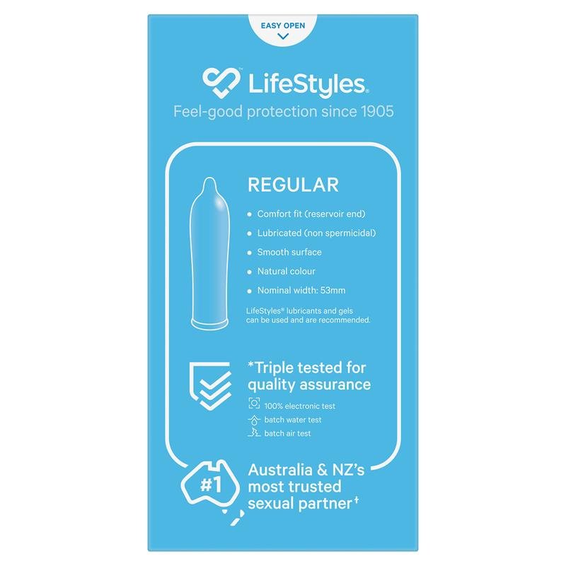 LifeStyles Condoms Regular 20 Pack