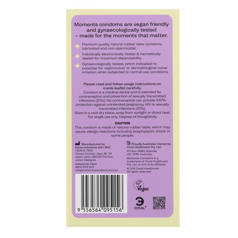 Moments Mega Thin 0.03 Condom 12 Pack