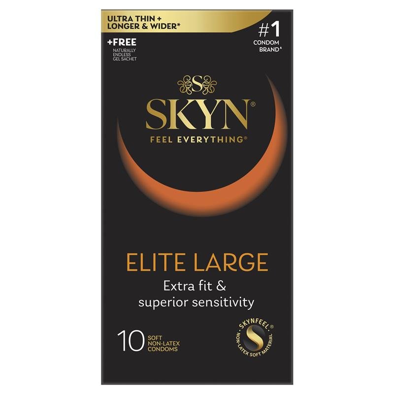 SKYN® Elite Large Condoms 10 Pack