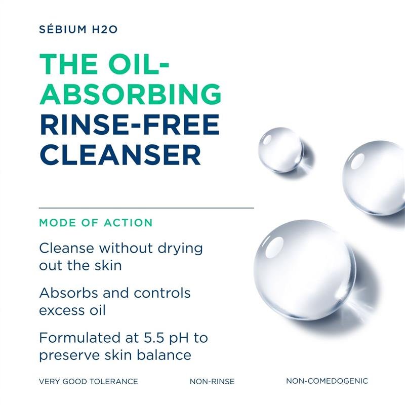 Bioderma Sebium H2O Purifying Micellar Water Cleanser for Oily Skin 500ml