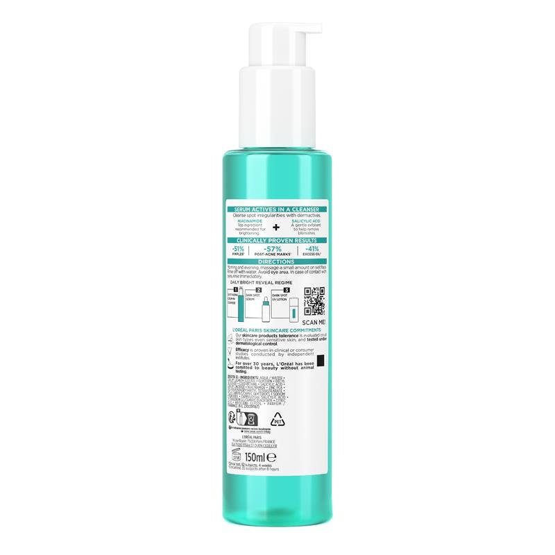 L'Oreal Paris Bright Reveal Dark Spot Cleanser 150ml