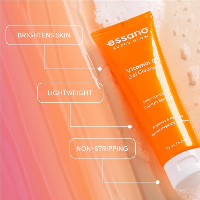 Essano Super Glow Vitamin C Gel Cleanser 125ml