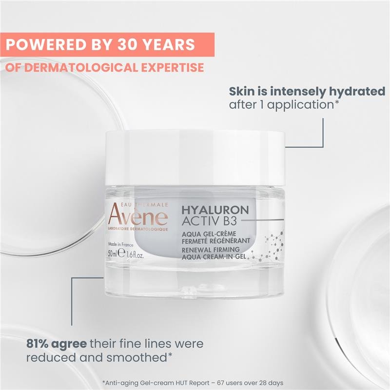 Avene Hyaluron Activ B3 Renewal Firming Aqua Cream-In-Gel 50ml