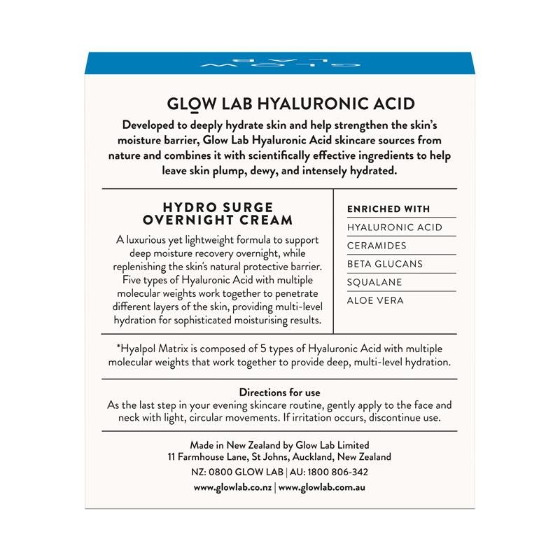 Glow Lab Hyaluronic Acid Hydro Surge Night Cream 50g