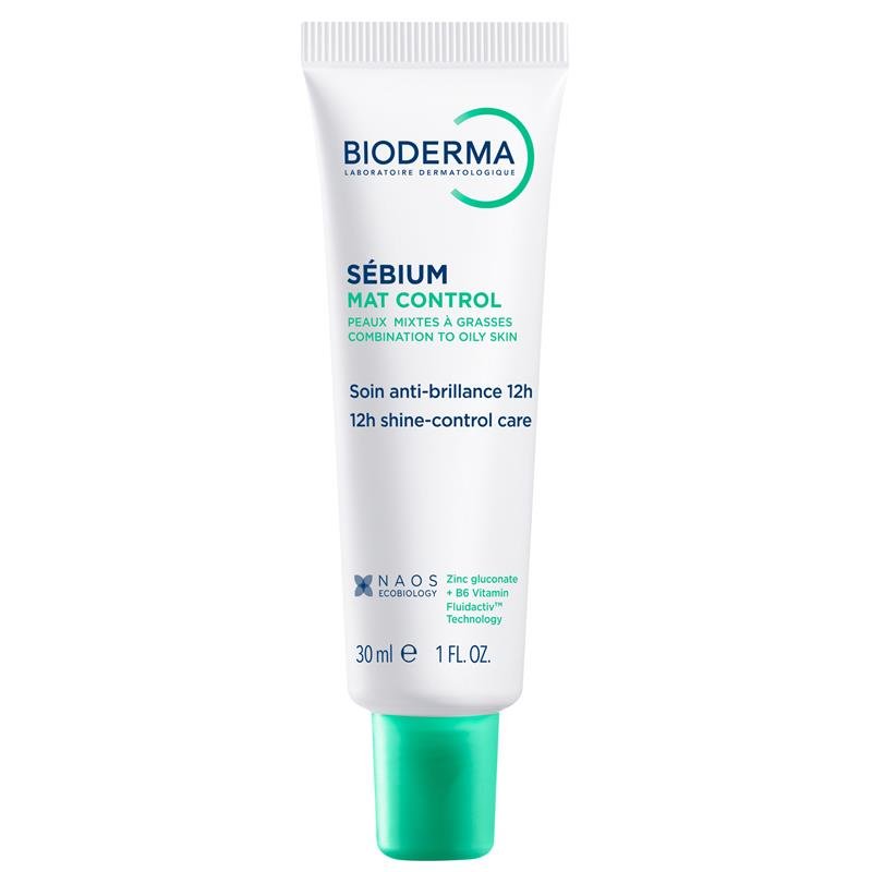 Bioderma Sebium Mat Control Mattifying Moisturiser for Oily Skin 30ml