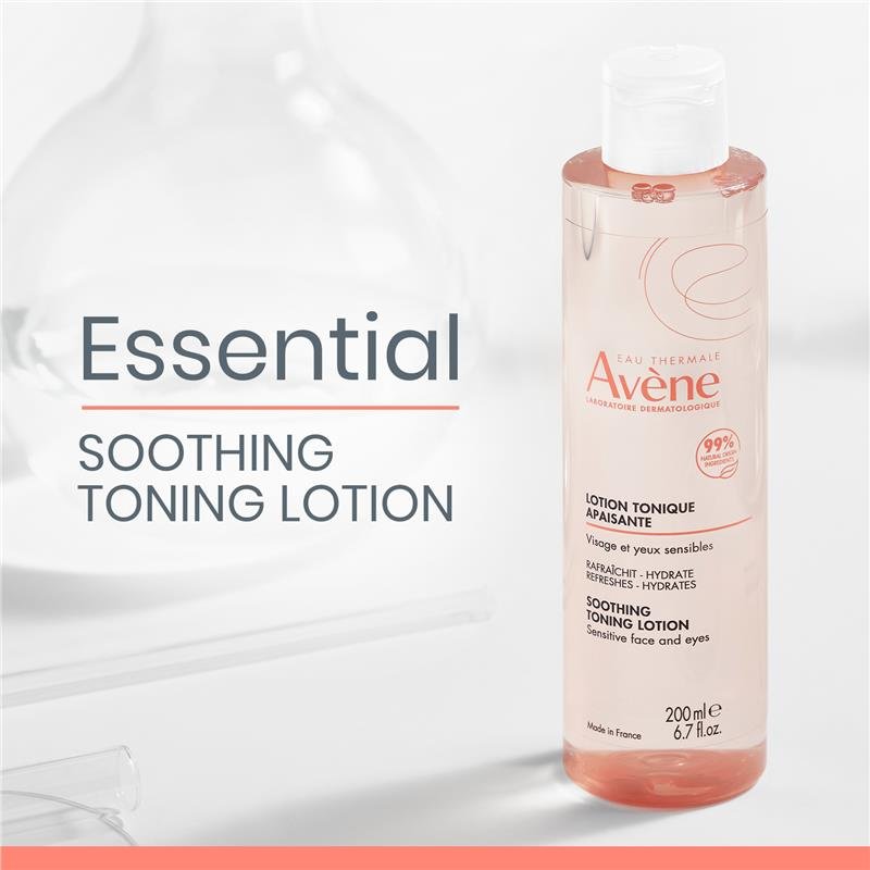 Avene Gentle Toning Lotion 200ml - Toner for Dry skin