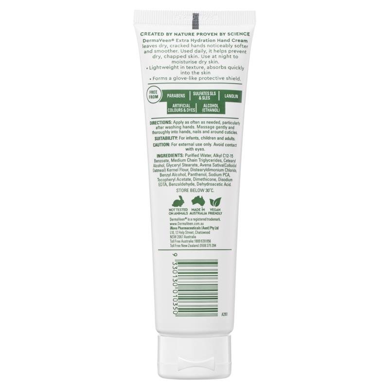 DermaVeen Extra Hydration Hand Cream 100g
