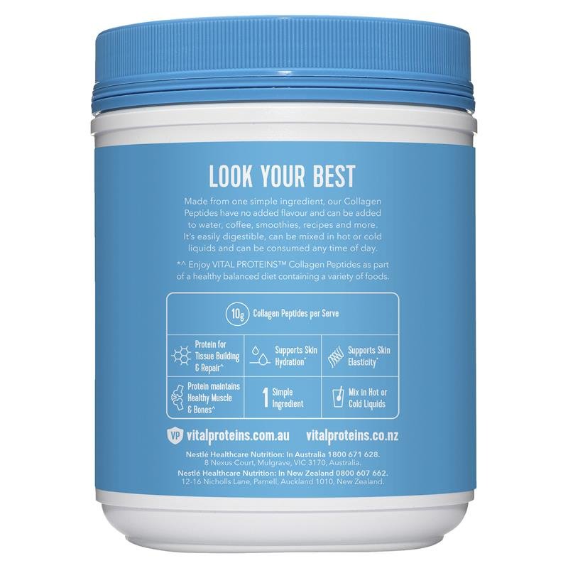Vital Proteins Collagen Peptides Powder Unflavoured 567g Exclusive Size