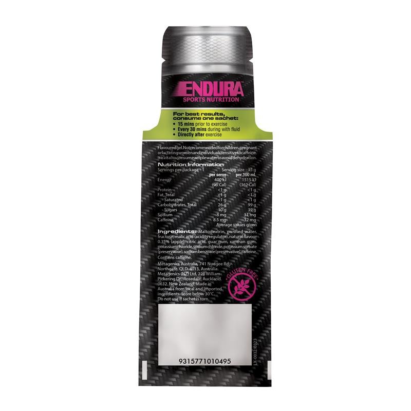 Endura 运动能量胶 青苹果味 35g