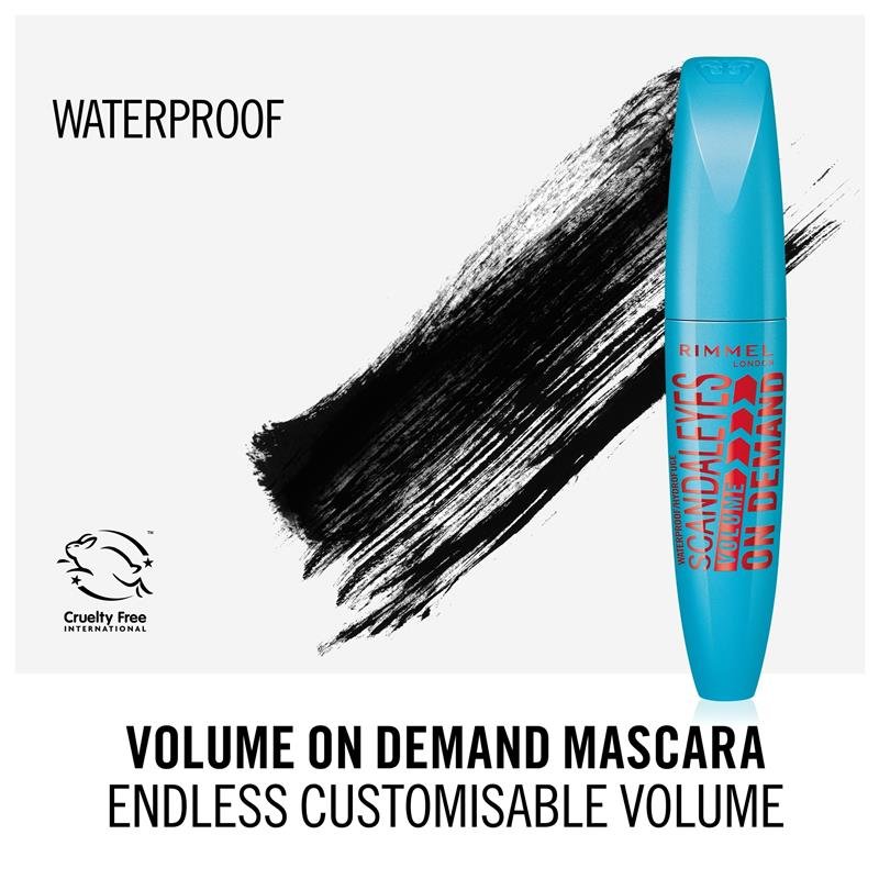 Rimmel Volume On Demand Waterproof Mascara