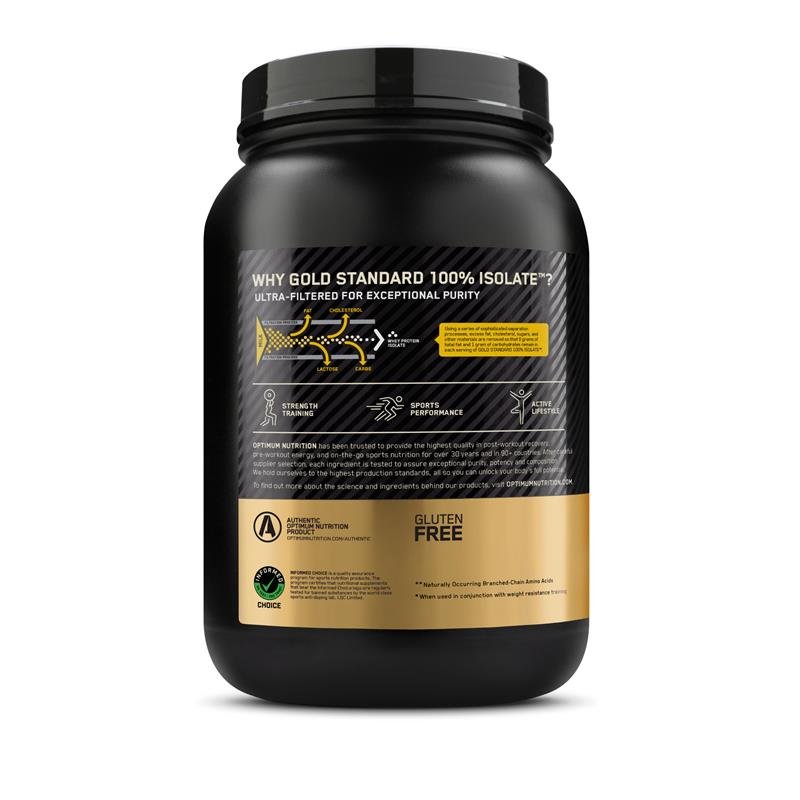 Optimum Nutrition Gold Standard 100% Isolate Vanilla 720g