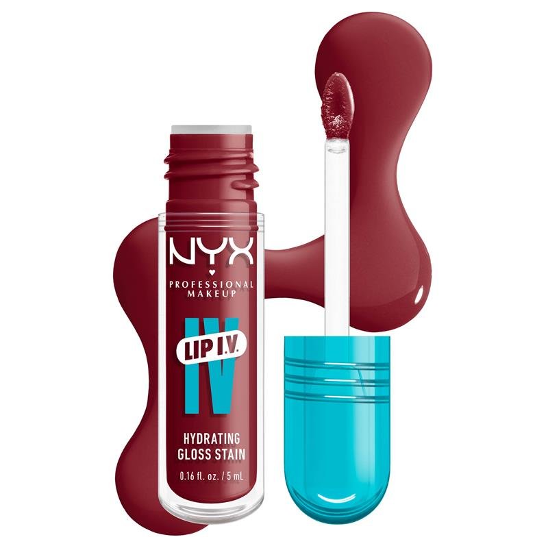 NYX Lip IV Hydrating Gloss Stain Blush Rush
