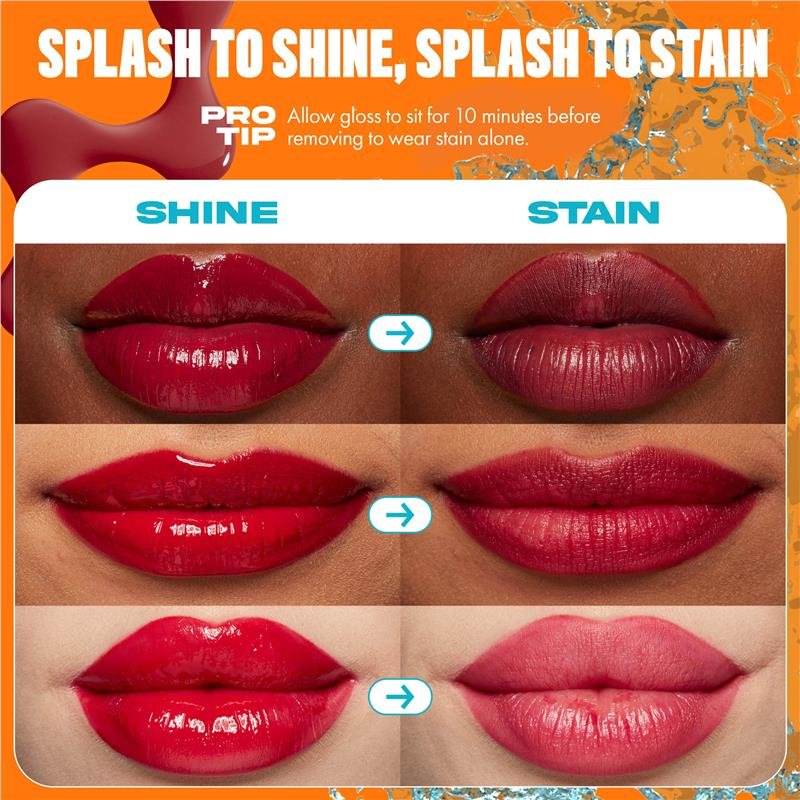NYX Lip IV Hydrating Gloss Stain Berry Thirsty