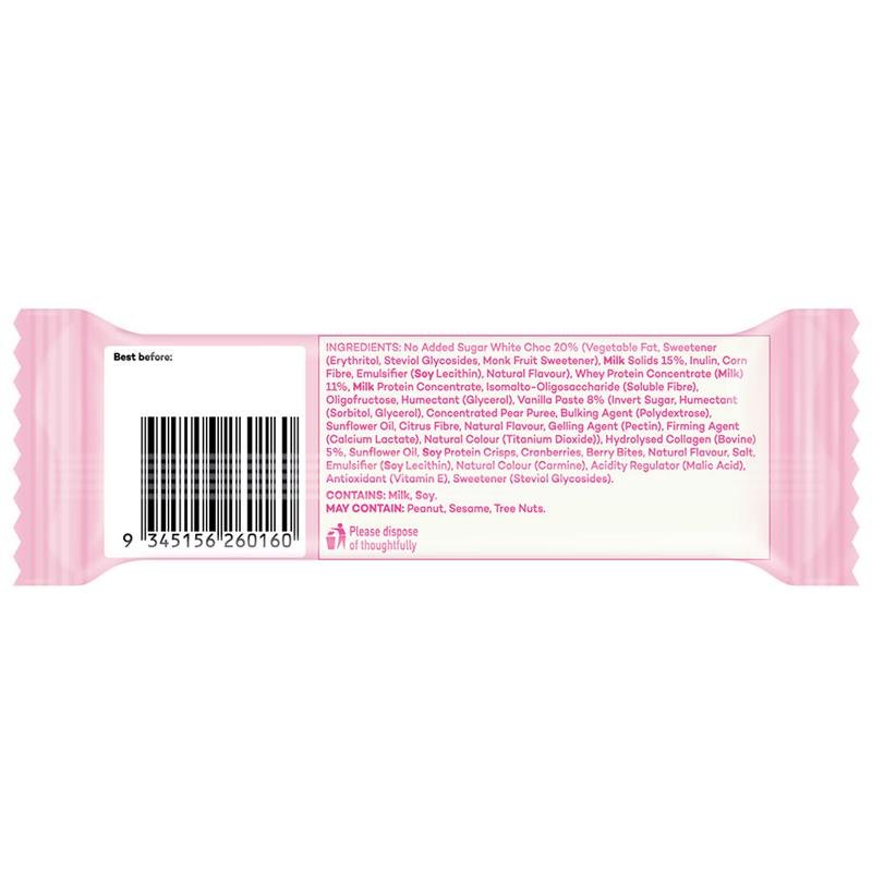 Bondi Protein Collagen Protein Bar Strawberries & Cream 60g