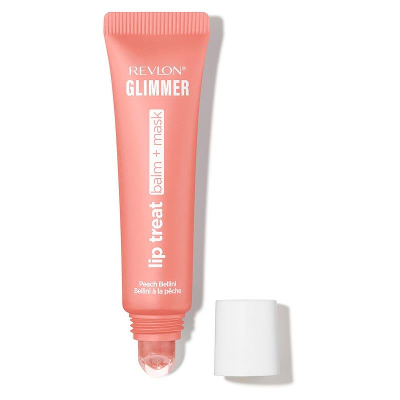 Revlon Glimmer Lip Treat Balm + Mask Peach Bellini