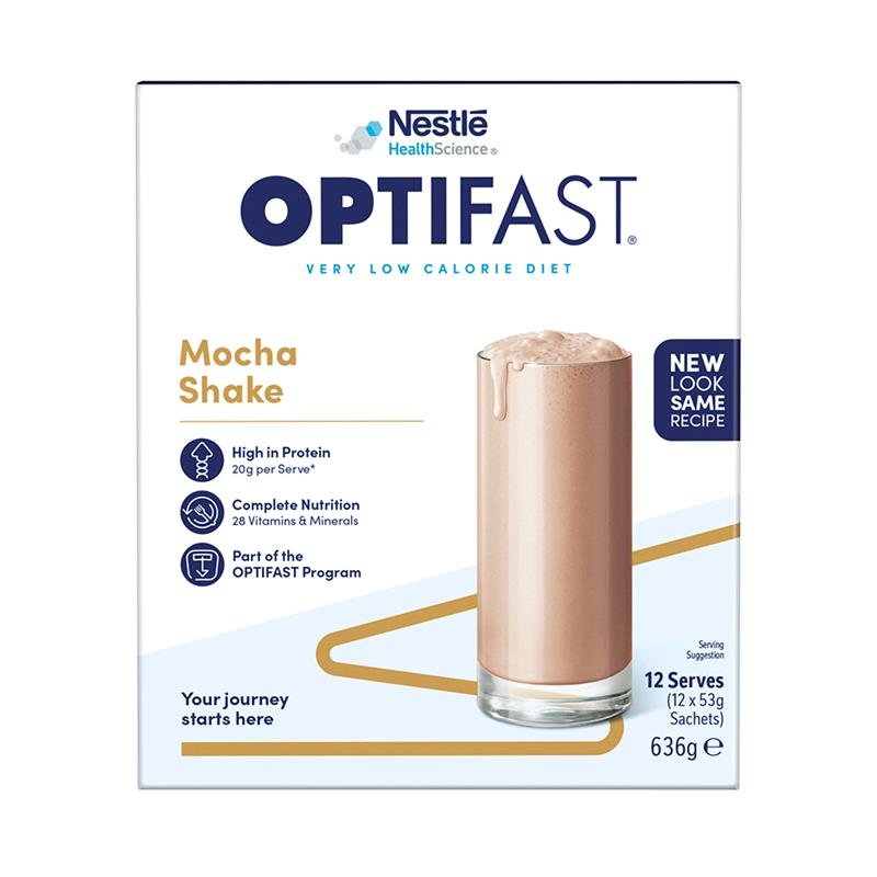 Optifast VLCD Shake Mocha 12 x 53g