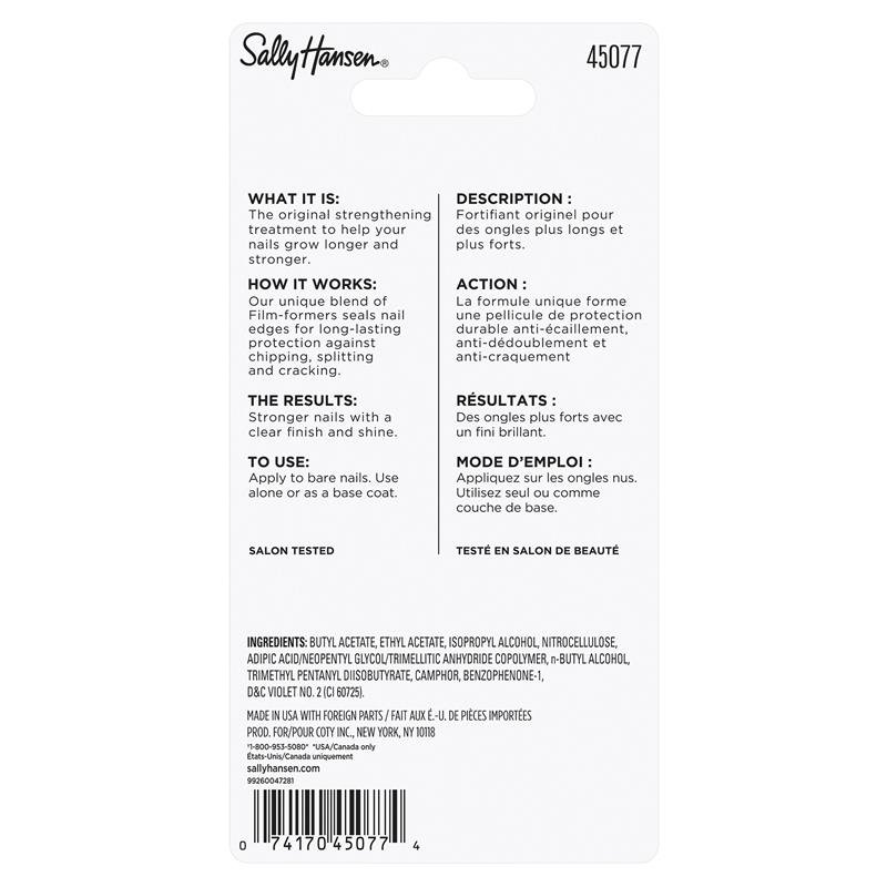 Sally Hansen Hard As Nails Hardener Clear 13.3ml