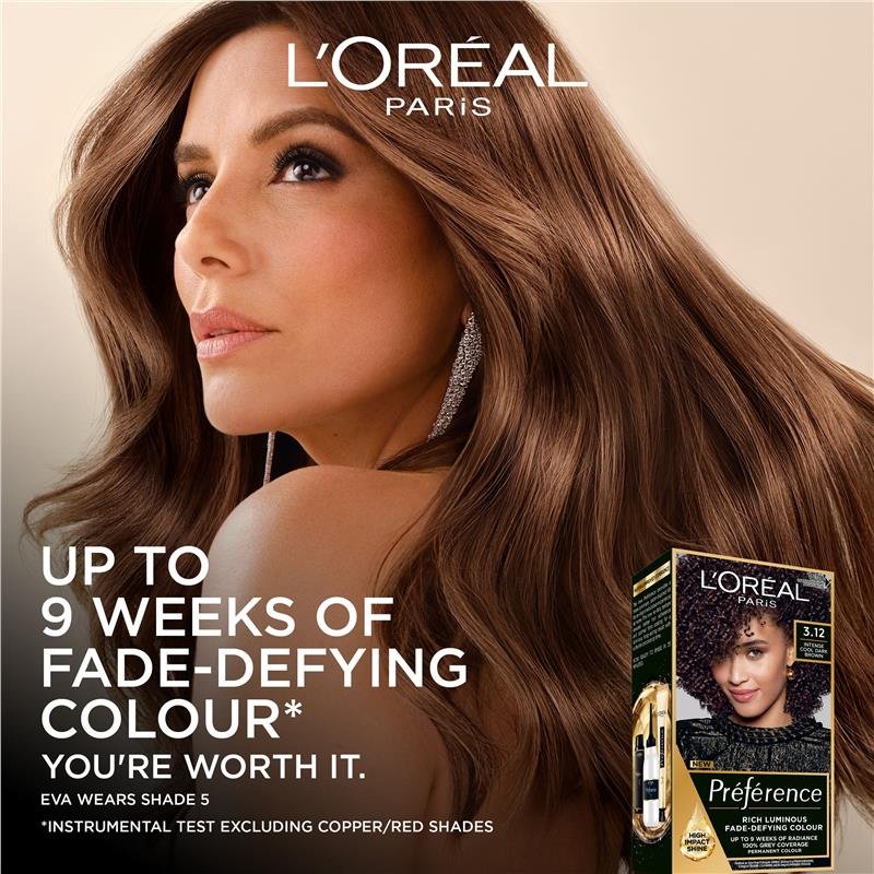 L'Oreal Paris Preference Toronto 3.12 Intense Cool Dark Brown