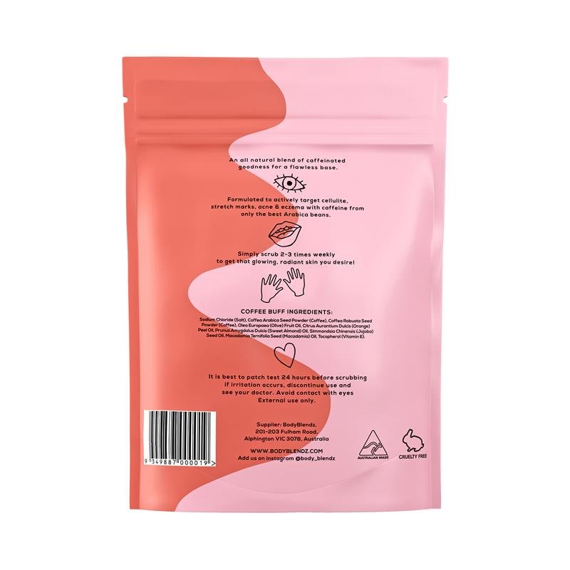 Body Blendz Body Coffee Scrub Coffee Buff 200g