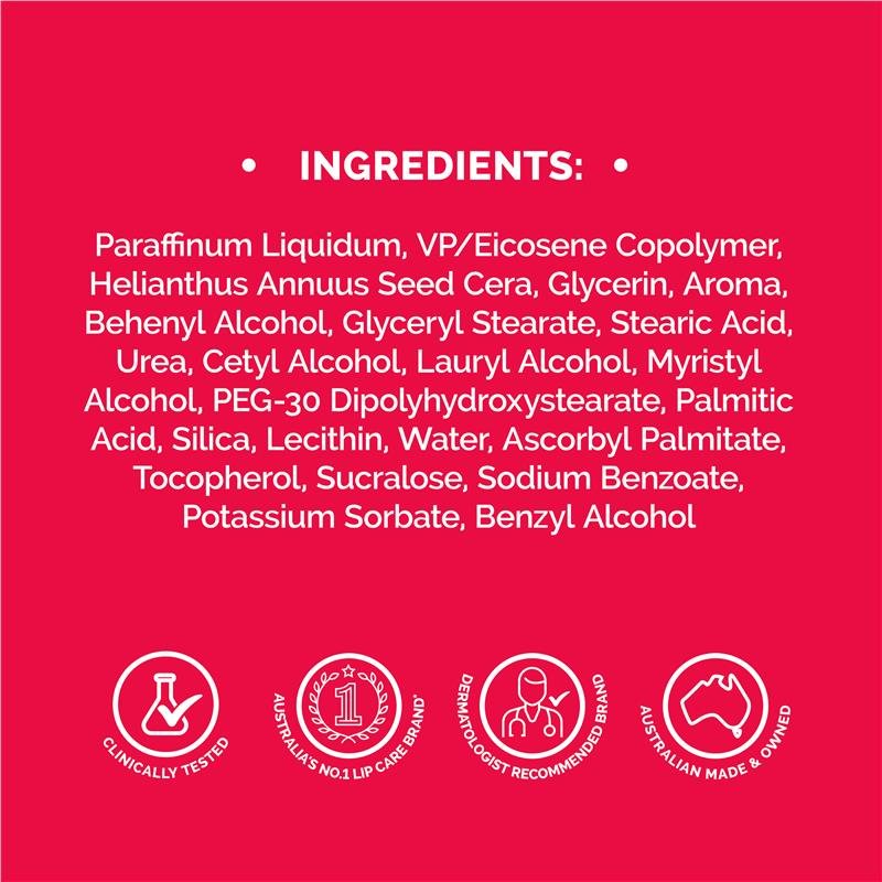 Dermal Therapy Lip Balm Stick Watermelon 4.8g