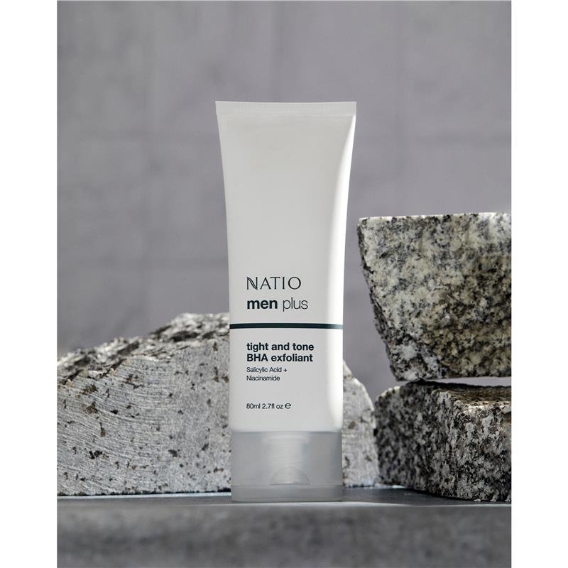 Natio Mens Plus Tight and Tone BHA Exfoliator 80ml